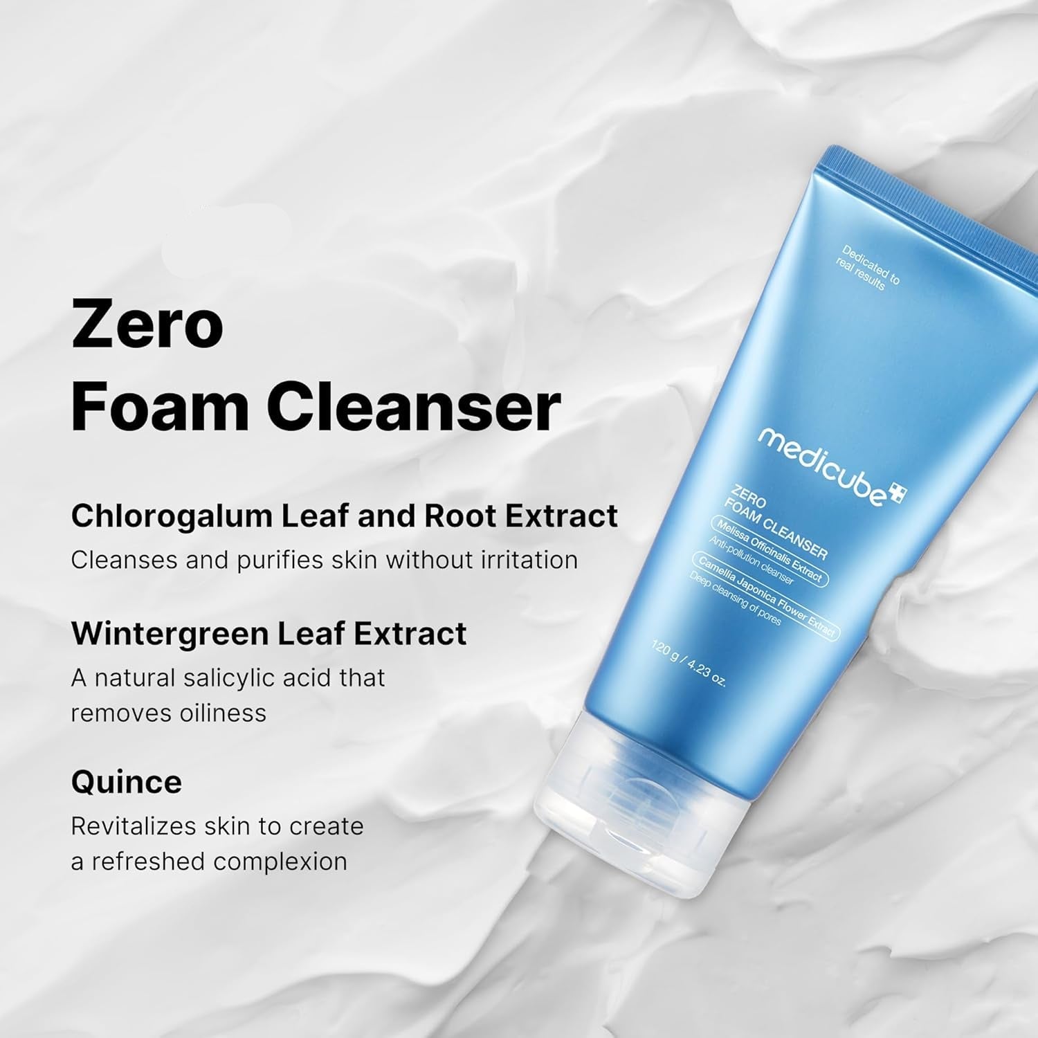 Zero Foam Cleanser for Sensitive Skin - Sebum Control, Moisture Balance, and Pore Minimization | Korean Skincare