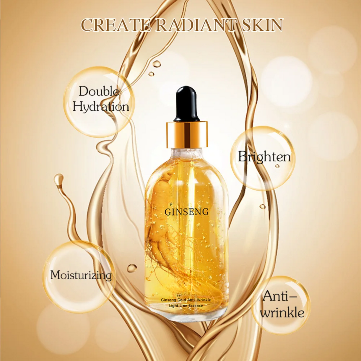 24K Gold Hyaluronic Acid Face Serum