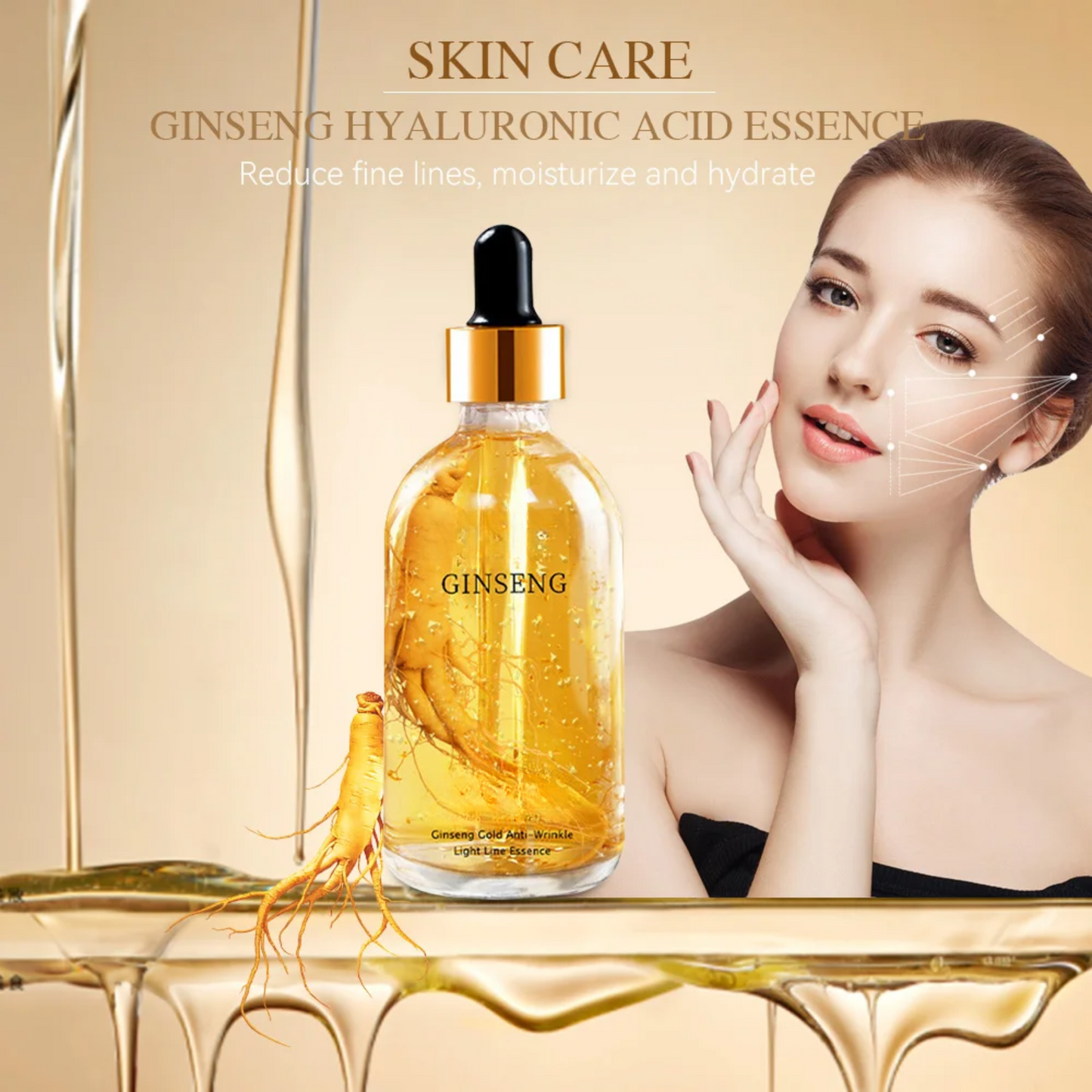 24K Gold Hyaluronic Acid Face Serum