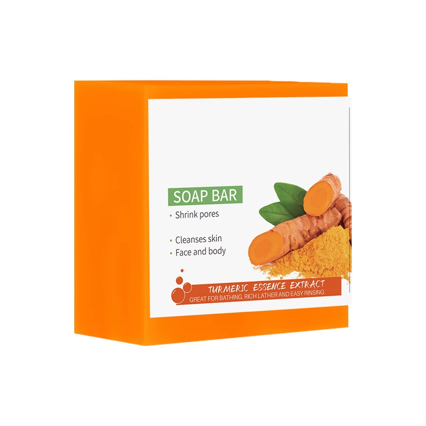 Hand Made Turmeric Soap Body Cleaning Lightening Dark Underarm Leg Body Cleansers Brightening Face Soap Tender Skin Care Beauty