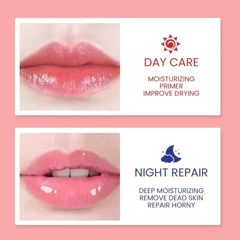 Moisturizing Sleeping Lip Mask Night Lips Care Multiple Colors Cute Makeup Maintenance Lip Anti-Cracking Lip Oil Care Cosmetics