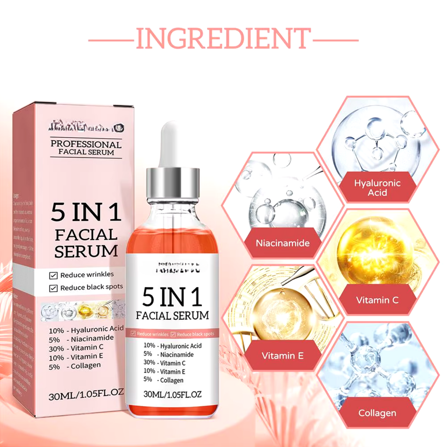 5-in-1 Firming Face Serum 30ml