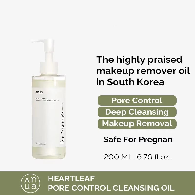 Anua Heartleaf 77% Soothing Toner Clear Pad Pore Control Cleansing Oil 77 Pore Deep Cleansing Foam Korea Skin Care Face Cleanser