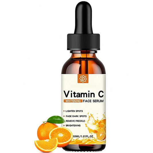 Vitamin C Facial Essence Contains Hyaluronic Acid Dark Spot Remover Moisturizing Repair Anti-Aging Essence Facial Skin Care 30Ml