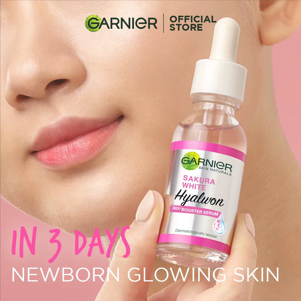 30Ml Garnier Whitening Essence Removes Acne Marks Comedones Blackheads Facial Repair Serum Shrinks Pores Moisturizes Essence