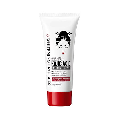 Kojic Acid Facial Cleanser Face Wash Foam Facial Cleansing Mossee Moisturizing Brightening Facial Skin Care Products